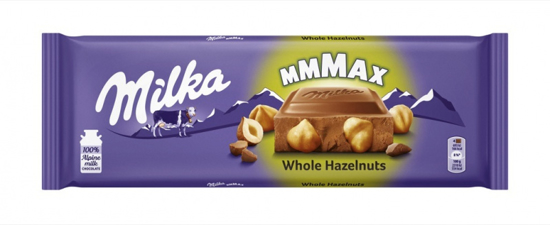 Slika Čokolada s cijelim lješnjacima, Milka, 270 g