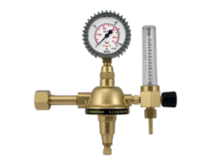 Slika REDUCIRNI VENTIL DUŠIK 200BAR, ROTAMETER 0-25L